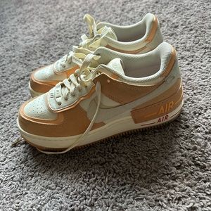 Nike Platform Air Force 1’s - size 7.5